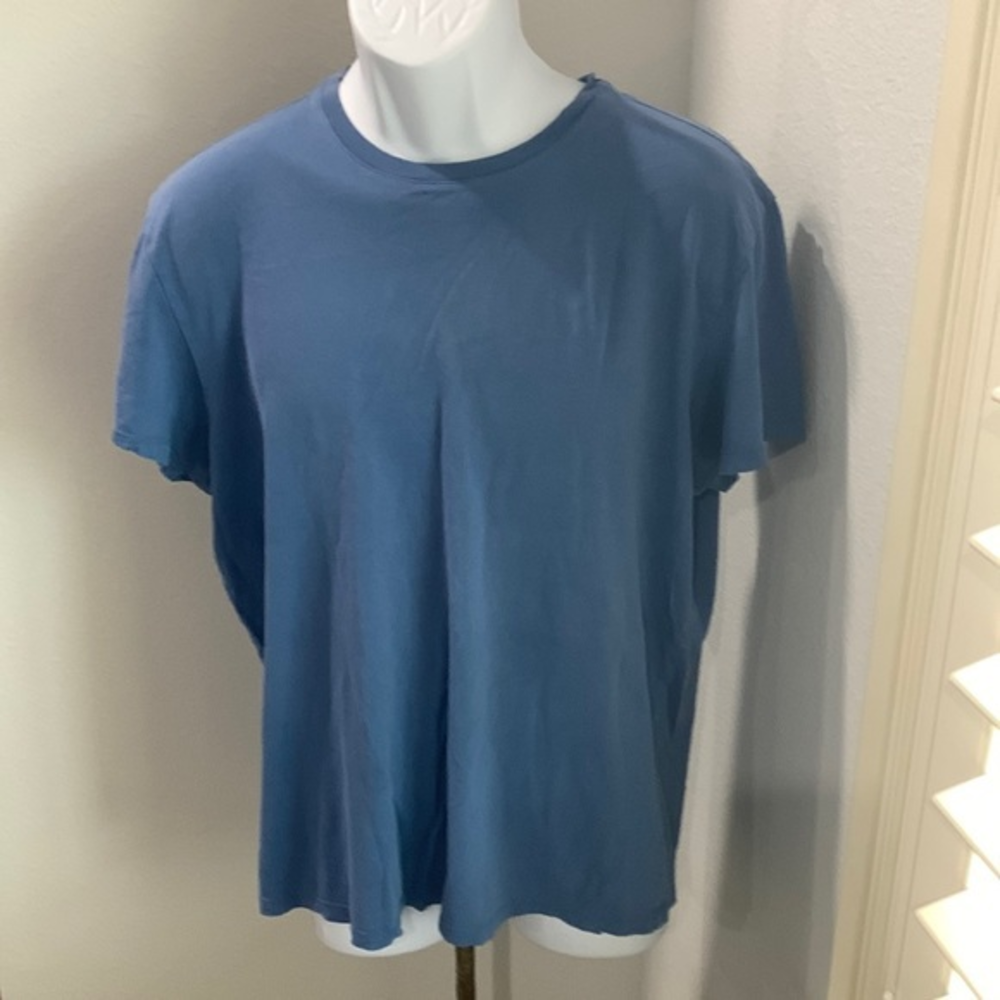 Banana Republic Short Sleeve T Shirt Blue Size Large